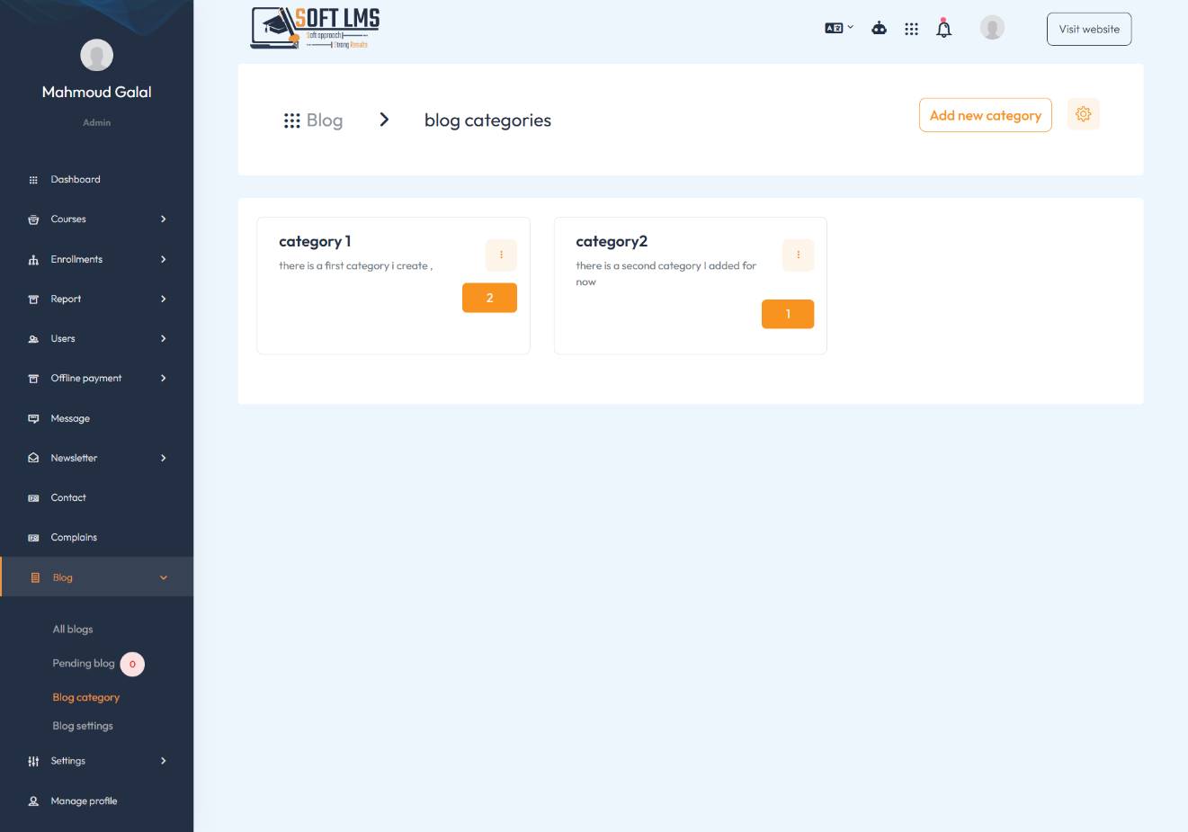payout report