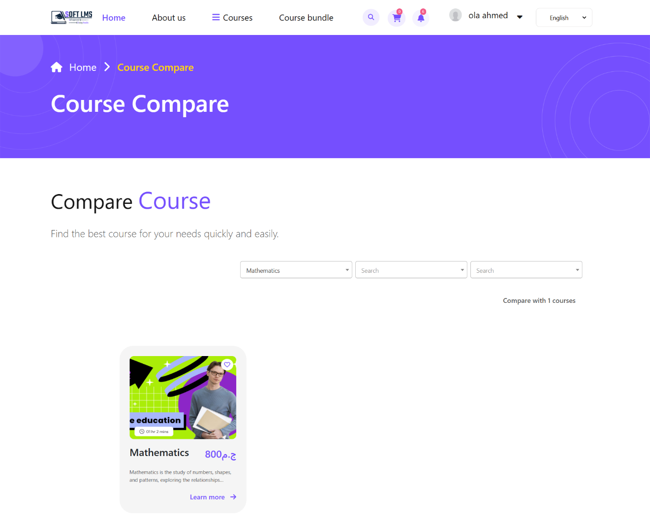course compare